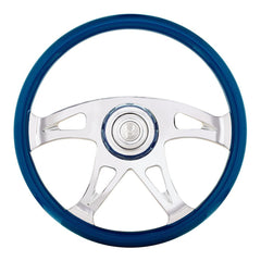 18" Boss Steering Wheel With Color Matching Horn Bezel