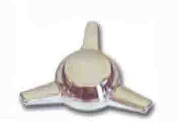 Grand General Knock-Off Chrome Plastic Spinner Size: 5-3/8" W