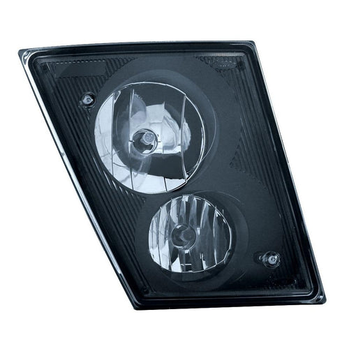 Fog Lamp fits Volvo VN & VNL Bumpers with Black Reflector