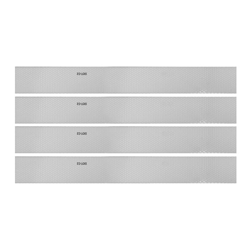 DOT-C2 Conspicuity Tape in White 18" Strips Sold by set of 4
