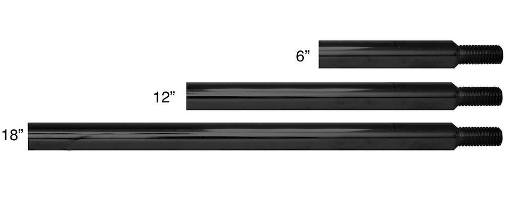 gear shift extension 18” Black Coated Steel Gear Shift Extension
