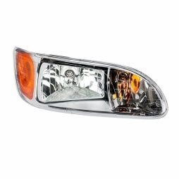Headlight fits Peterbilt 325, 330, 335, 337, 340, 348, 382, 384, 386, 387- Passenger