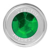 Pin Hole Style Air Control Knob With Crystal on Top Green Tractor