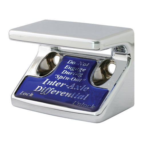 Chrome Plastic Switch Guard W/Blue axle Differential for Freighliner