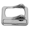 Chrome Plastic Rocker Switch Cover W/Stainless Steel "Pto" Script Plate fits Peterbilt 2005+