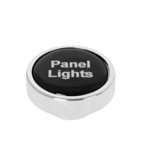Panel Lights Dashboard Control Knob Silver Red