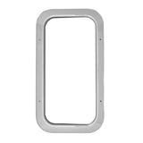 Rectangular Interior View Window Trim fits Peterbilt