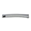 17" Gear Shift Stick Cover Silver Carbon