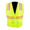High Visibility Safety Vest With 6 Pockets Size 2Xl