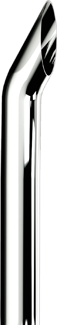 Boilermaker Stack Chrome Exhaust Pipe