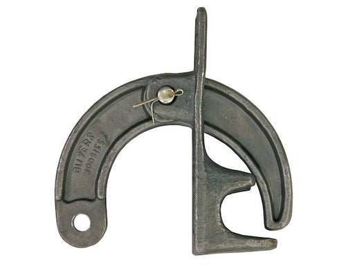 2.5 Inch Wide Drop Forged Lower Dump Hinge Assembly For 1 Inch Diameter Post