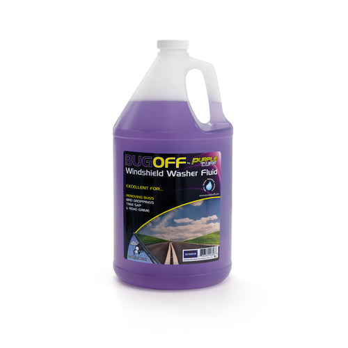 Windshield Washer Fluid BUGOFF RTU, Purple  (6/1 Gal)