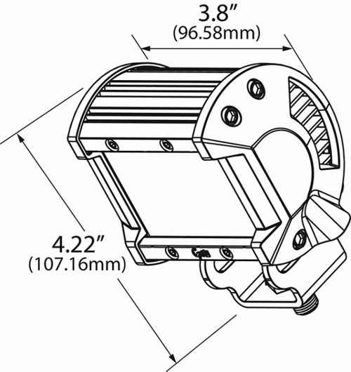 1200 Raw Lumens, Rectangular
