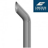 Lincoln Chrome BullHorn Cut 8” O.D X 60” L Top Stack