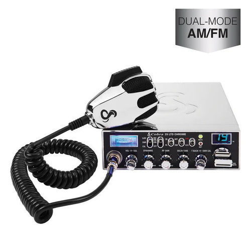 Cobra 29 LTD CHROME CB Radio Dual-Mode AM/FM