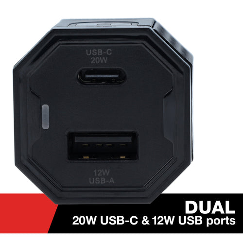 32 Watt Dual Port Car Charger