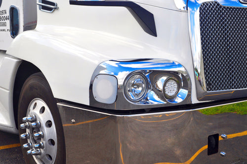Chrome Headlight Bezel for Freightliner Century