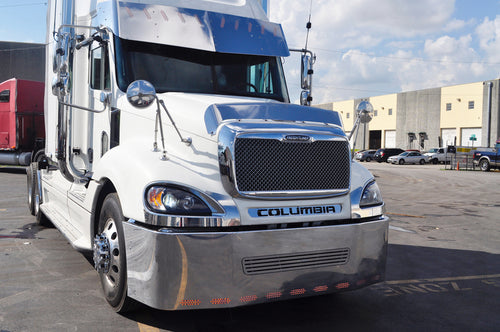 Top Mirror Chrome fits Freightliner Columbia Passenger & Driver