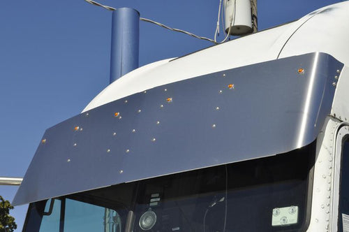 3/4” Round LED Light w/ Grommet and Chrome Bezel Cover