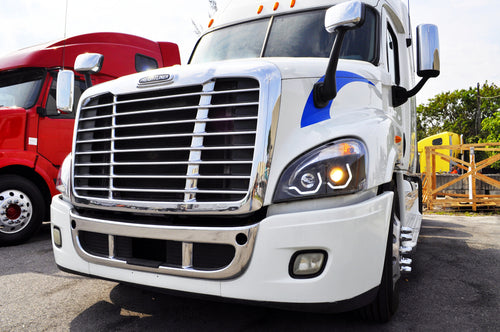Hood Mirror W/ Mounting Bracket Fits Freightliner Cascadia