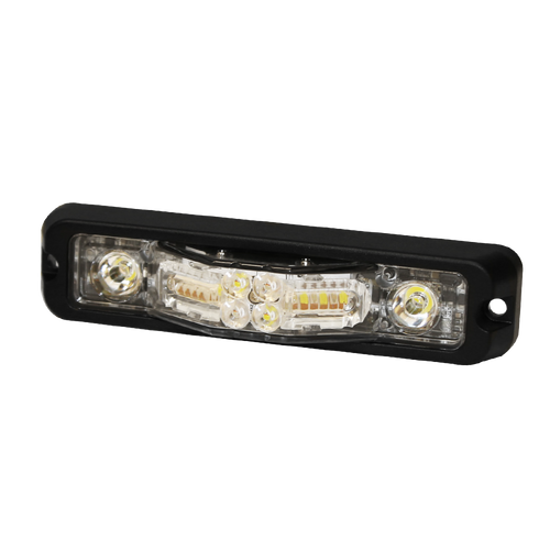 Directional LEDs are bright and versatile 180-degree warning lights 12-24V Amber/White Strobe