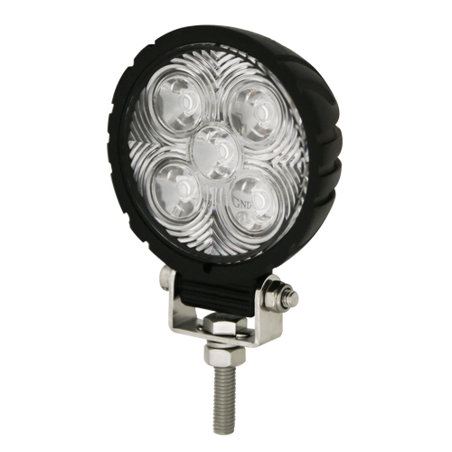 Round worklight Five 3-Watt LEDs