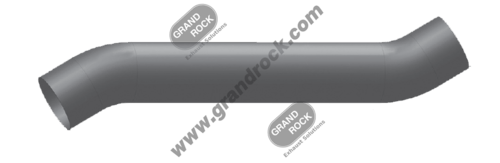 5” Long 30 Deg Elbow Aluminized Fits Freightliner