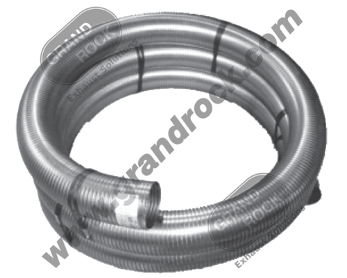 5” X 120” = 10 FT Galvanized Flex Pipe