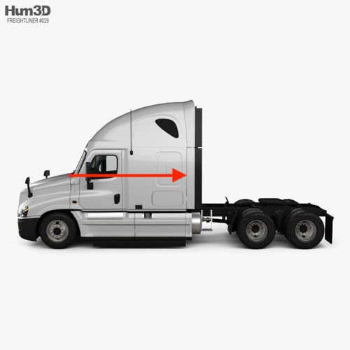 LOWER Fairing Extender Right Side fits Freightliner Cascadia