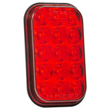 Red Hi Count® Rectangular LED Stop Tail Turn Lights