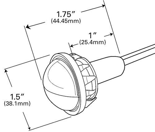 LED Compact Courtesy Light