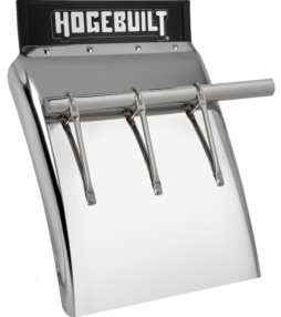 Hogebuilt 34" U-Bolt Style Quarter Fender 430 SS 16 ga. Perfect Mirror Finish Sold as a pair
