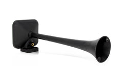 Single Bully Horn Black Plastic 15.5”