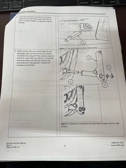 Bumper Guard (International Prostar & LT 2017-2021 100 Series)