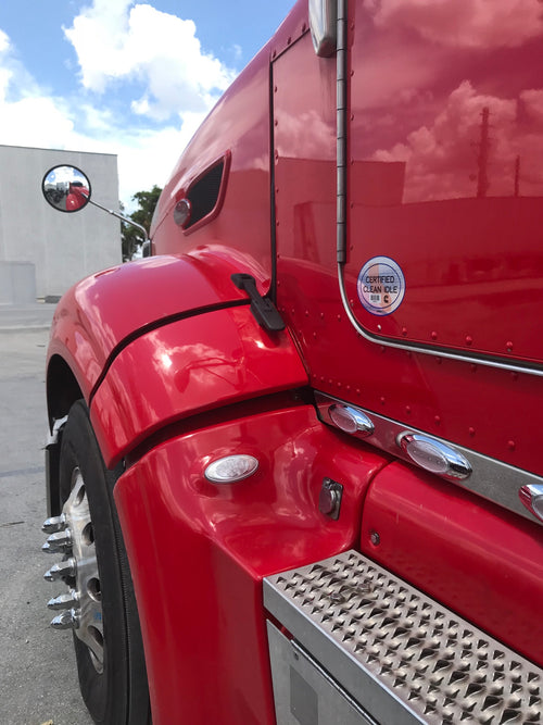 Amber Lightning Oval Side Turn / Side Marker Fits Peterbilt Replacement Maxxima