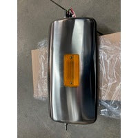 Model 2010 Mirror 8"x16", Stainless Steel, Heated, Remote, Left Side Motorized