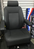 Seat Low Rider, With FAS, with 2 Arms, Headrest, Color black synthetic leather Knoedler