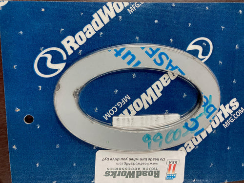 Oval Hood Side Fender Marker Light Trims fits Hino 338 (PAIR)