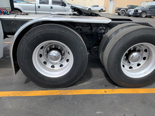 80” Stainless Steel 430 Half Fender 14GA Extra Long  (pair) WIDE