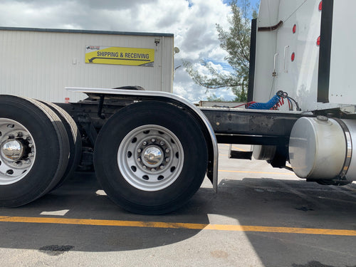 80” Stainless Steel 430 Half Fender 14GA Extra Long  (pair) WIDE