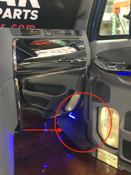 Bottom Dash Cover fits Freightliner Century and Columbia Passenger Side