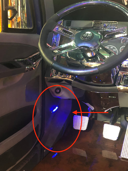 Bottom Dash Cover fits Freightliner Century and Columbia Driver Side