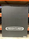 Mud Flap 24” X 30”, 3/8”, Proflex, Black W/ White Logo fits Freightliner