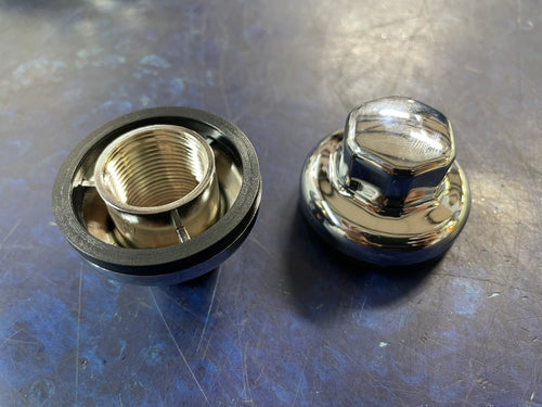 HUB  COVER ABS FRONT 8X275 MM  PCD EACH