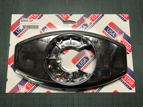 Chrome Upper Steering Top Cover For 1997-2001 Kenworth W900/T800 And Peterbilt 379/378