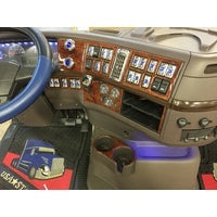 Interior Dash Trim Designed fits Volvo 2003+ VN And VHD Models. This Interior Dash Trim Is "factory match" Sold As A 21 Piece Kit.