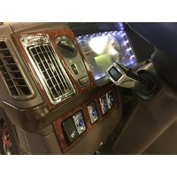 Interior Dash Trim Designed fits Volvo 2003+ VN And VHD Models. This Interior Dash Trim Is "factory match" Sold As A 21 Piece Kit.