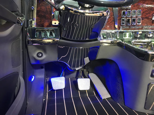 Chrome Lower Steering Column Knee Replacement Cover fits Freightliner Century and Columbia