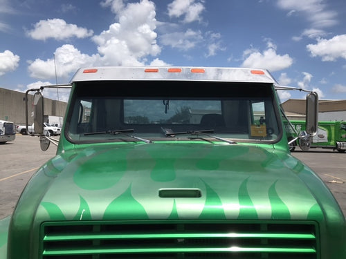 Rectangular Cab LED Marker Light W/ Connector Fits Freightliner FLD120 & International 4700