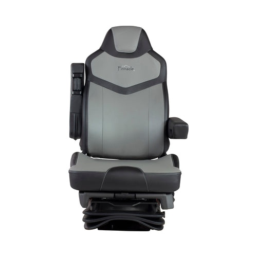 Seat Legacy Pinnacle DuraLeather™  -Black/Gray